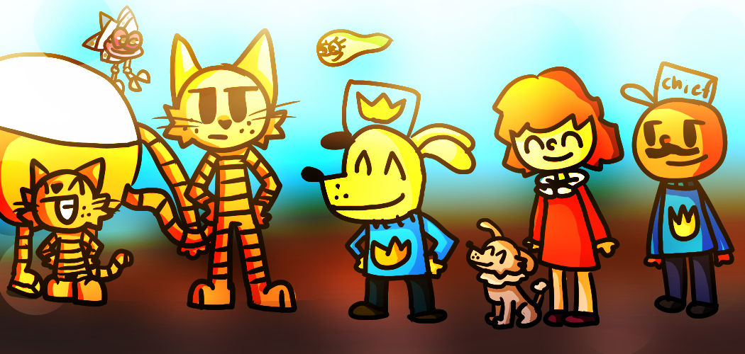 Dog Man Characters by TwitchTheArtist on DeviantArt