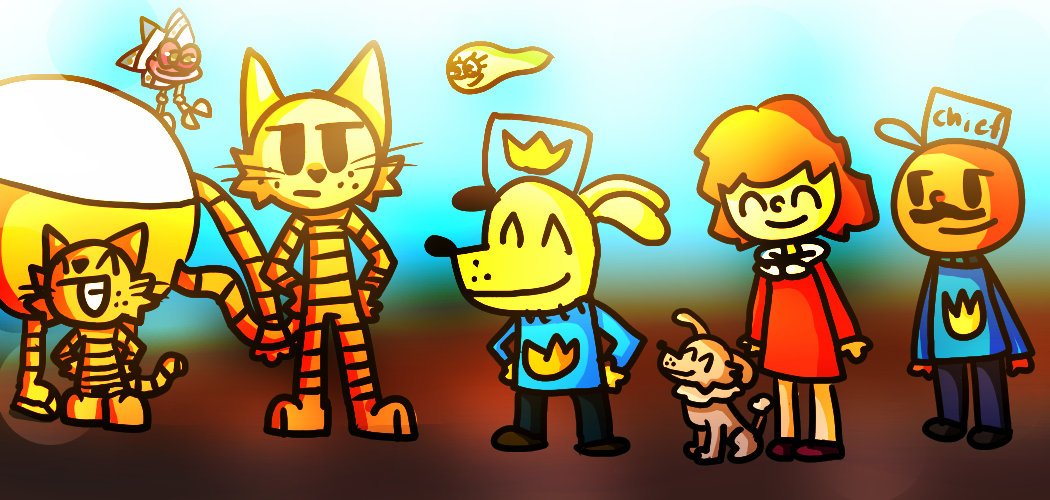 Dog Man Characters by TwitchTheArtist on DeviantArt