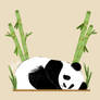 Sleeping panda