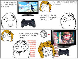 Madness Returns Rage Comic