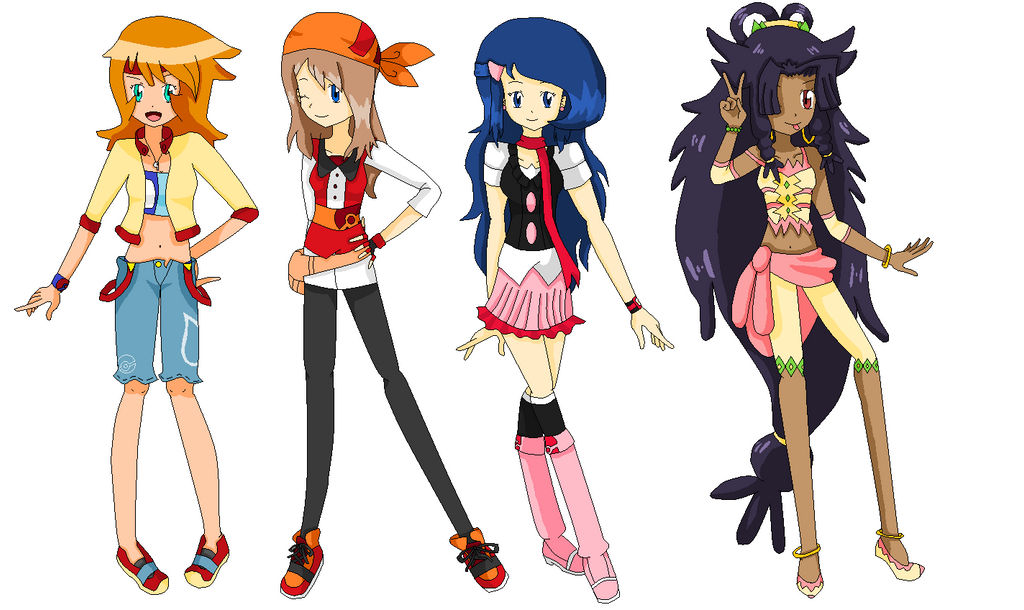 Pokemon Female Protagonist Anime New Outfit