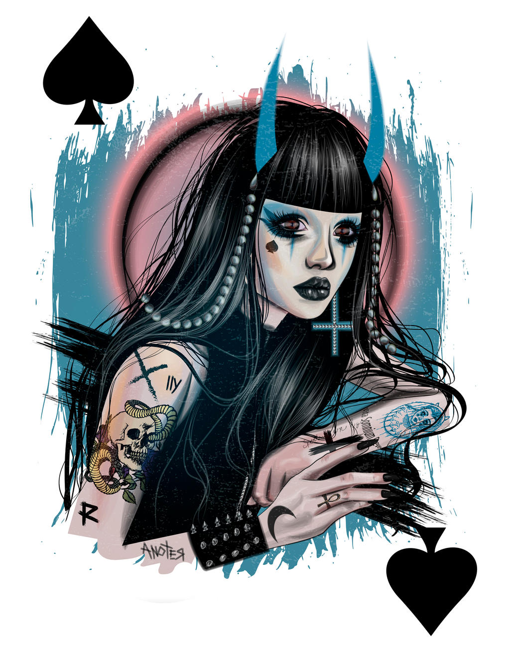 The Queen Of Spades By 8loulou8 On Deviantart