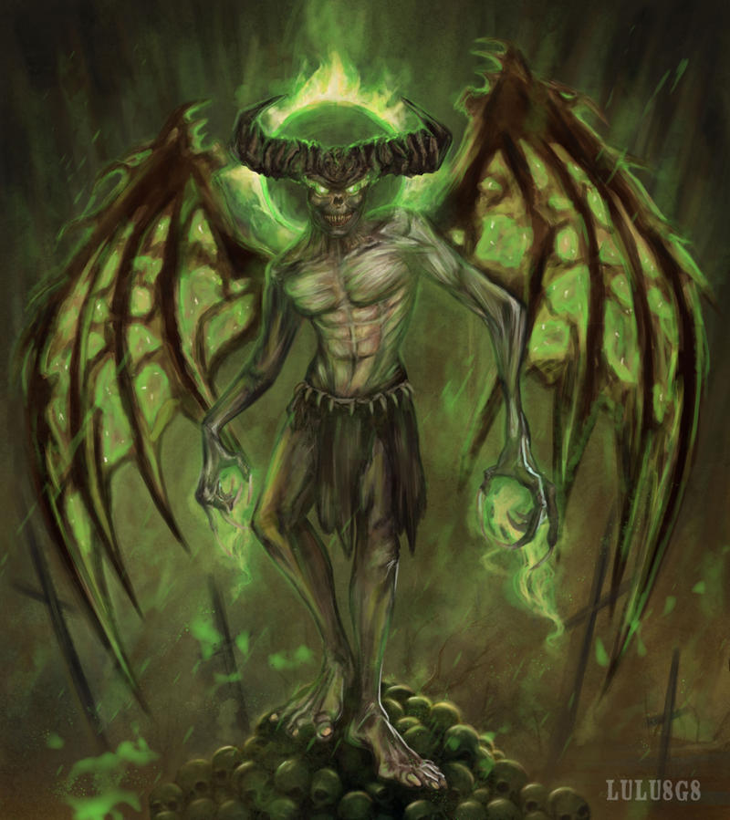 Green Devil Magic Ritual Green Devil by 8LouLou8 on DeviantArt