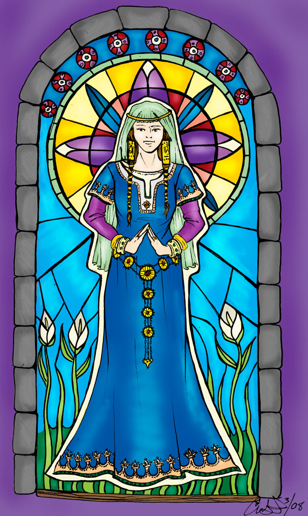 Stain Glass Maiden