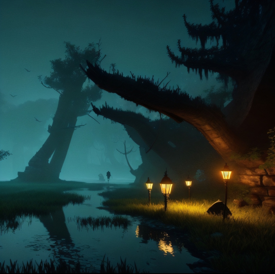 Murky Swamp By WhitewayArt On DeviantArt murky-swamp-by-whitewayart-on-deviantart