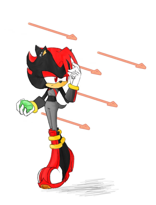 Female Shadow The Hedgehog And Sonic Wwwpixsharkcom.