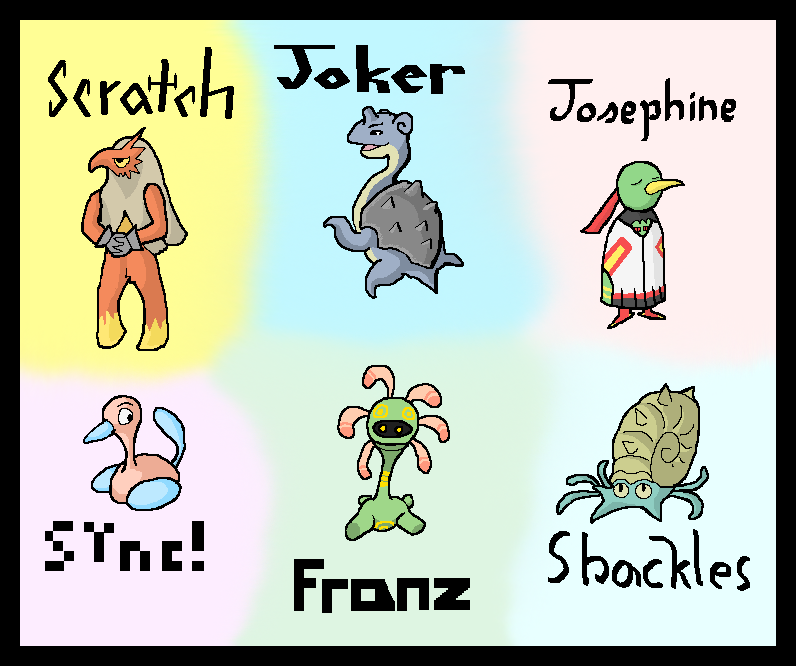 Pokemon Emerald Randomizer Nuzlocke Team by LordUnnamed on DeviantArt