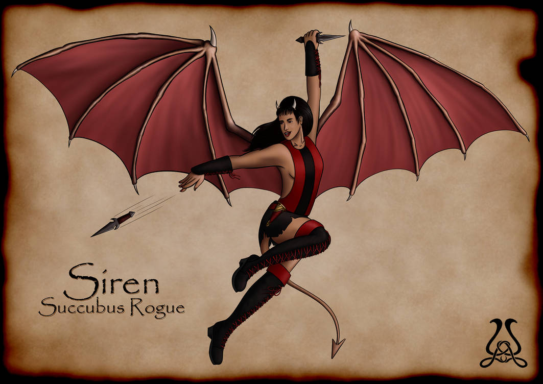 Siren - Succubus Rogue by YaggyDigital on DeviantArt