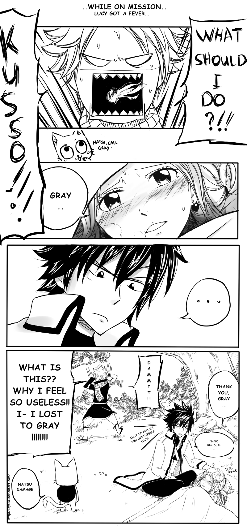 Fairy Tail : comic strip