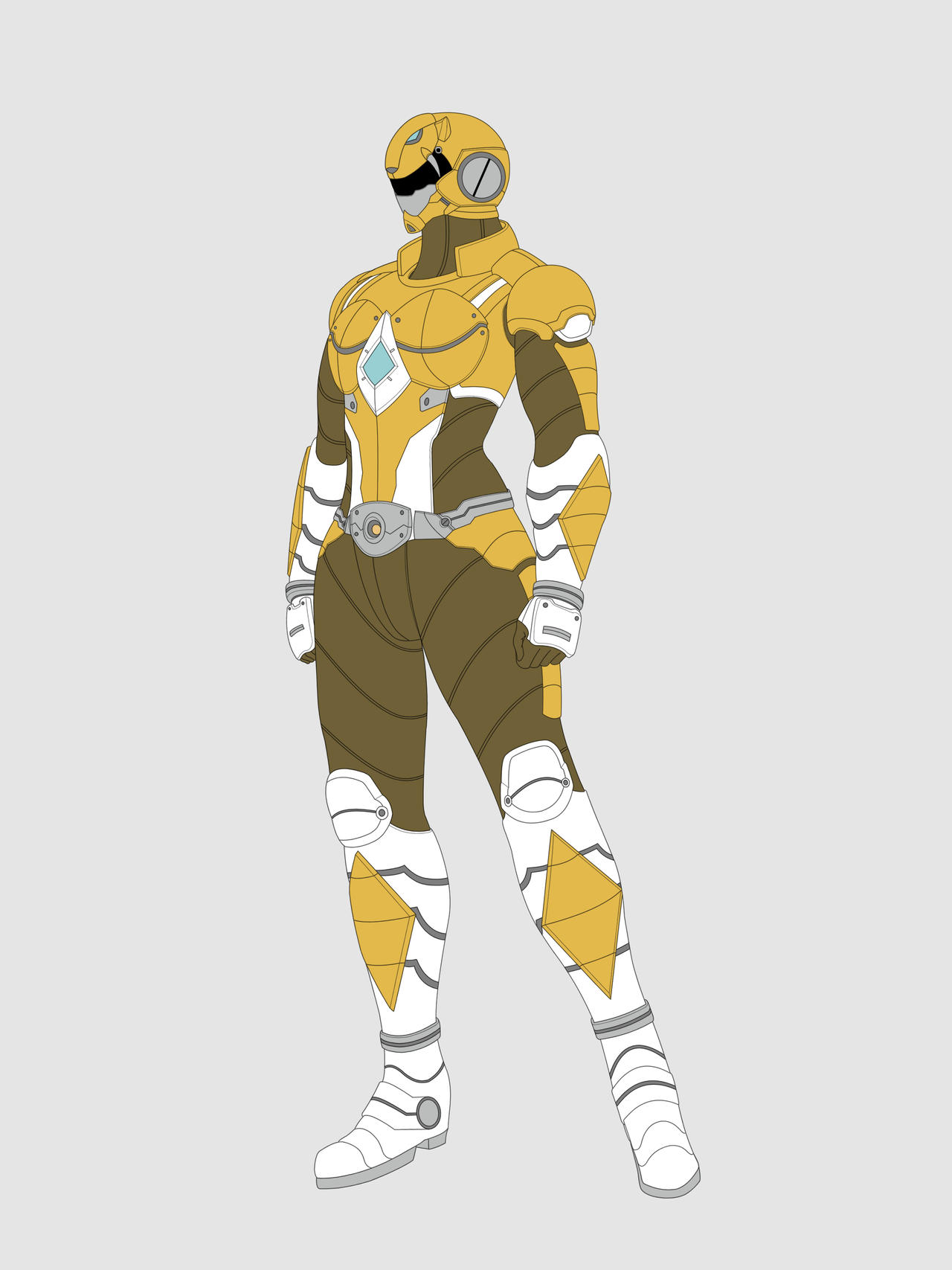 Re2 Power Ranger Mod Yellow Ranger RE2 by everyfaces on DeviantArt
