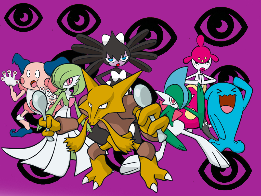 Psychic Type Wallpaper by Reshiramaster on DeviantArt