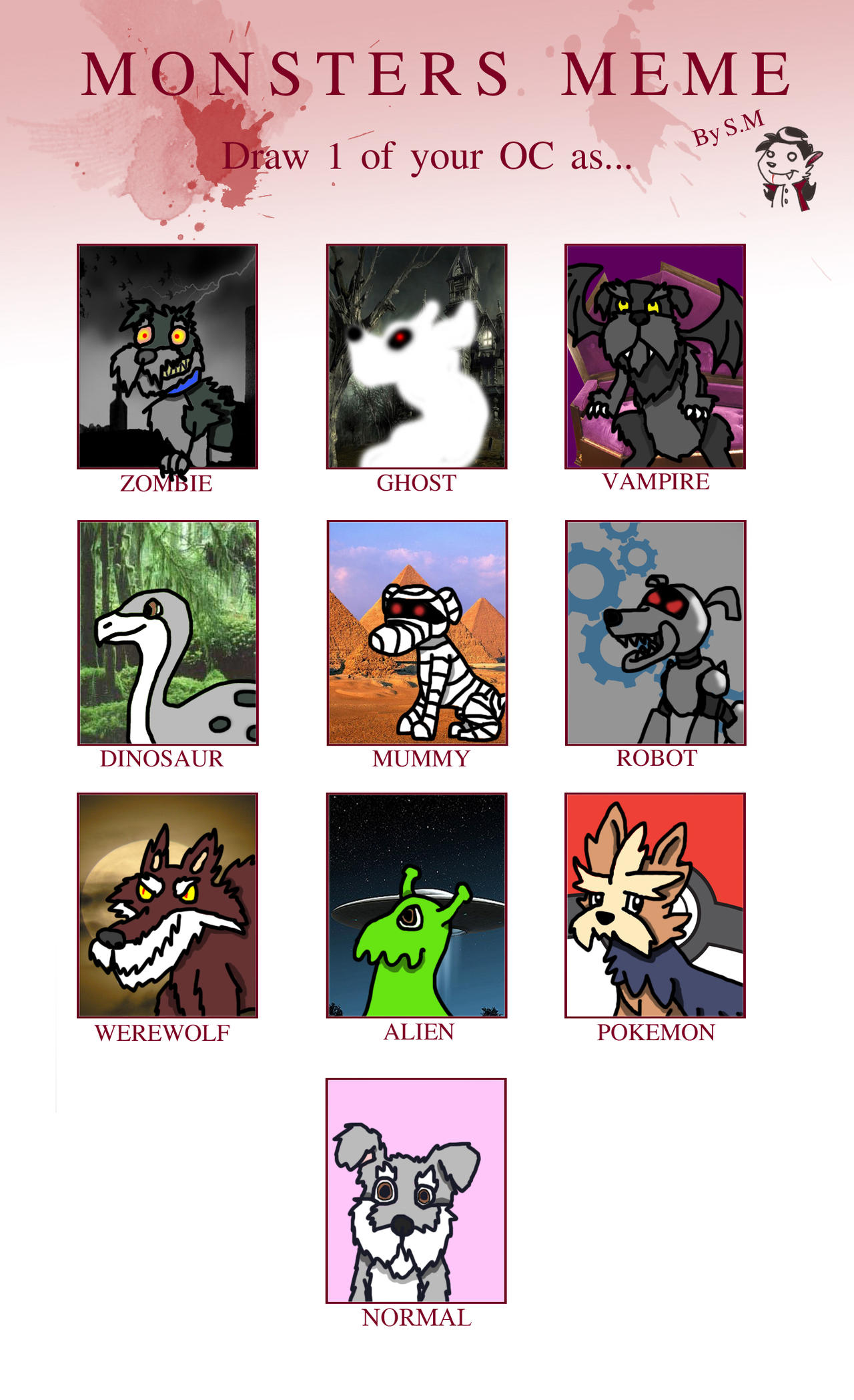 Monster Mem Monsters Meme by Reshiramaster on DeviantArt