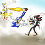 Tails, Sonic, Shadow and the Flying Shoes