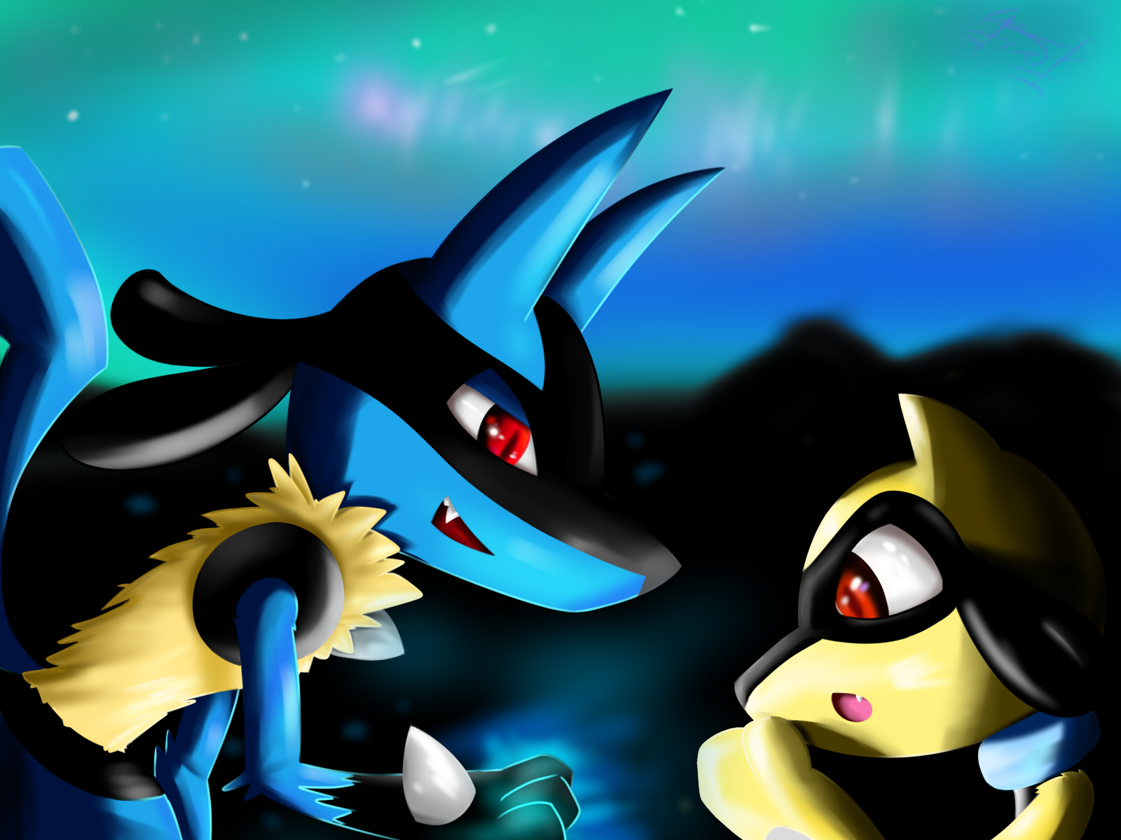 Alldex 0448: Shiny Lucario by All0412 on DeviantArt