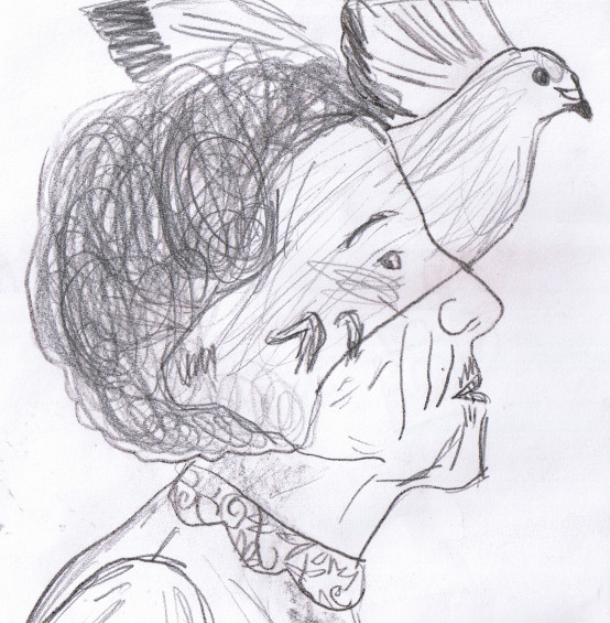 pigeon woman