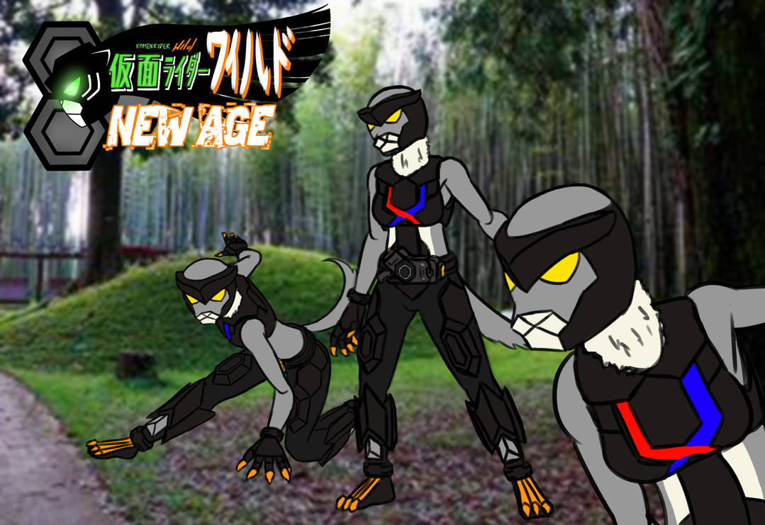 Kamen Rider Wild Raid Wolf by KamenRiderDeCaliber on DeviantArt