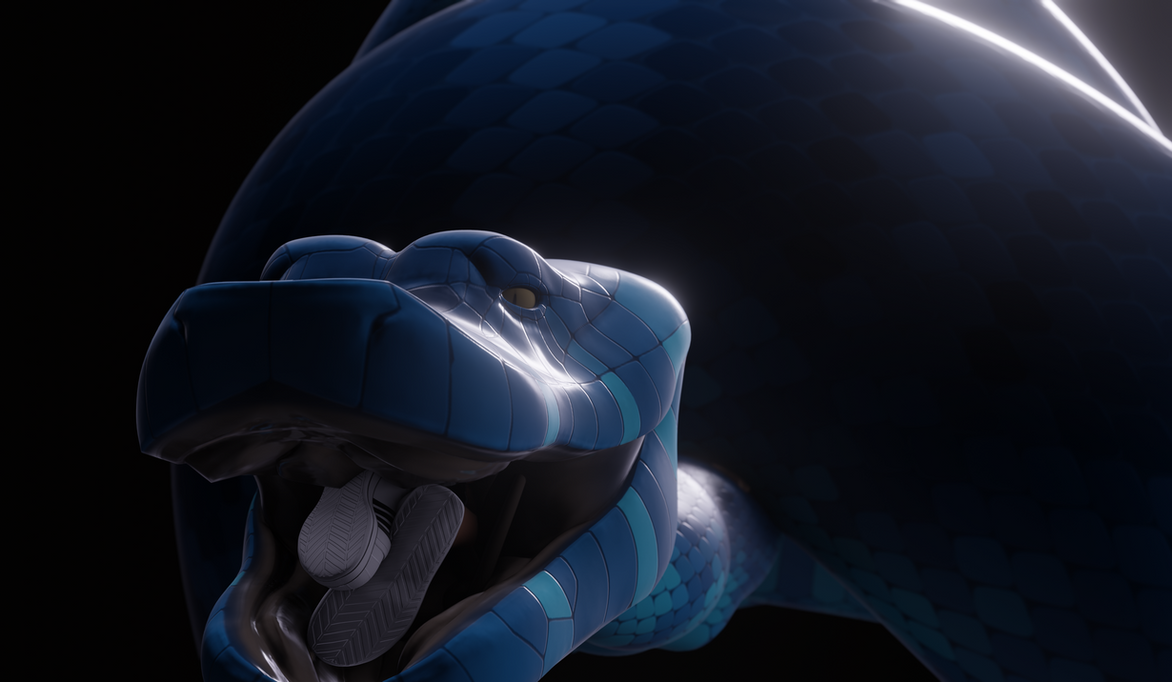 Python Devintart Ann and the Python (3) by AQRenders on DeviantArt