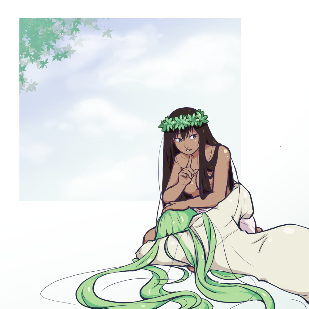 Enkidu and Shamhat by SiriEx on DeviantArt