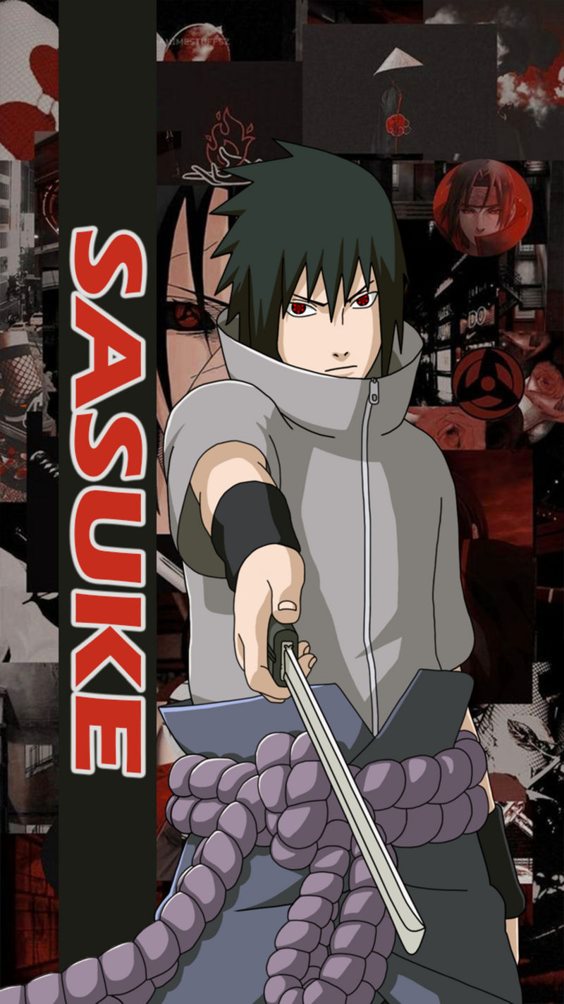 Sasuke Uchiha Poster, Exclusive Art, Naruto Shippuden