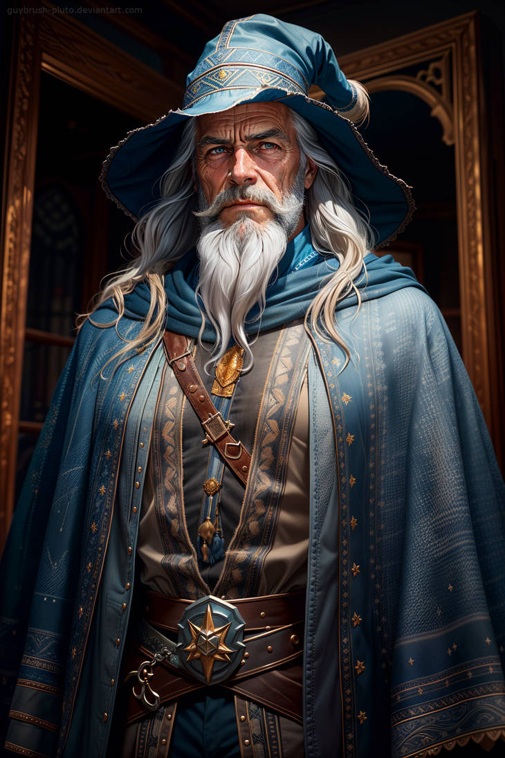 The Blue Wizard by guybrush-pluto on DeviantArt