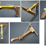 Prototype elastic crossbow