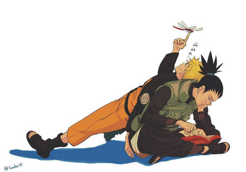 Shikamaru and naruto