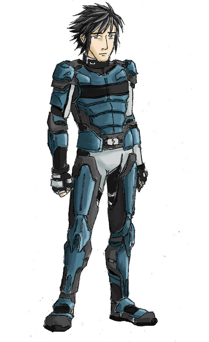 Pilot Armor Deviantart Male Pilot Armor Front View by smaragdweiss on DeviantArt