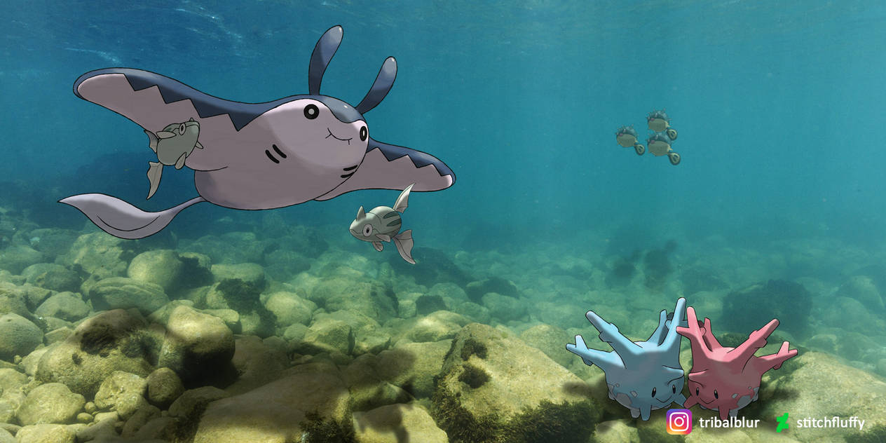 Animation meets Life Series - Mantine by stitchfluffy on DeviantArt