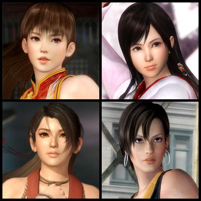 My Top 4 Favorites DOA Characters by FrostMKFan on DeviantArt