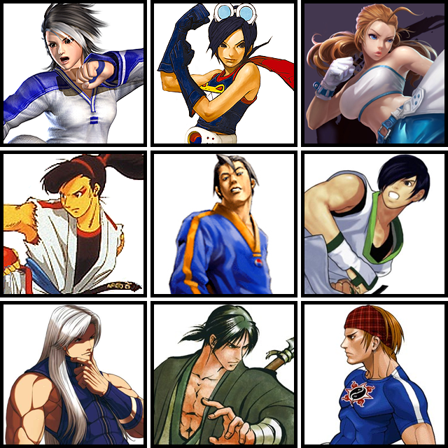 Fighting Game Korean Fighters by NagaseKOF on DeviantArt