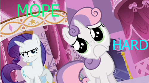 Sweetie Belle MOPE Hard