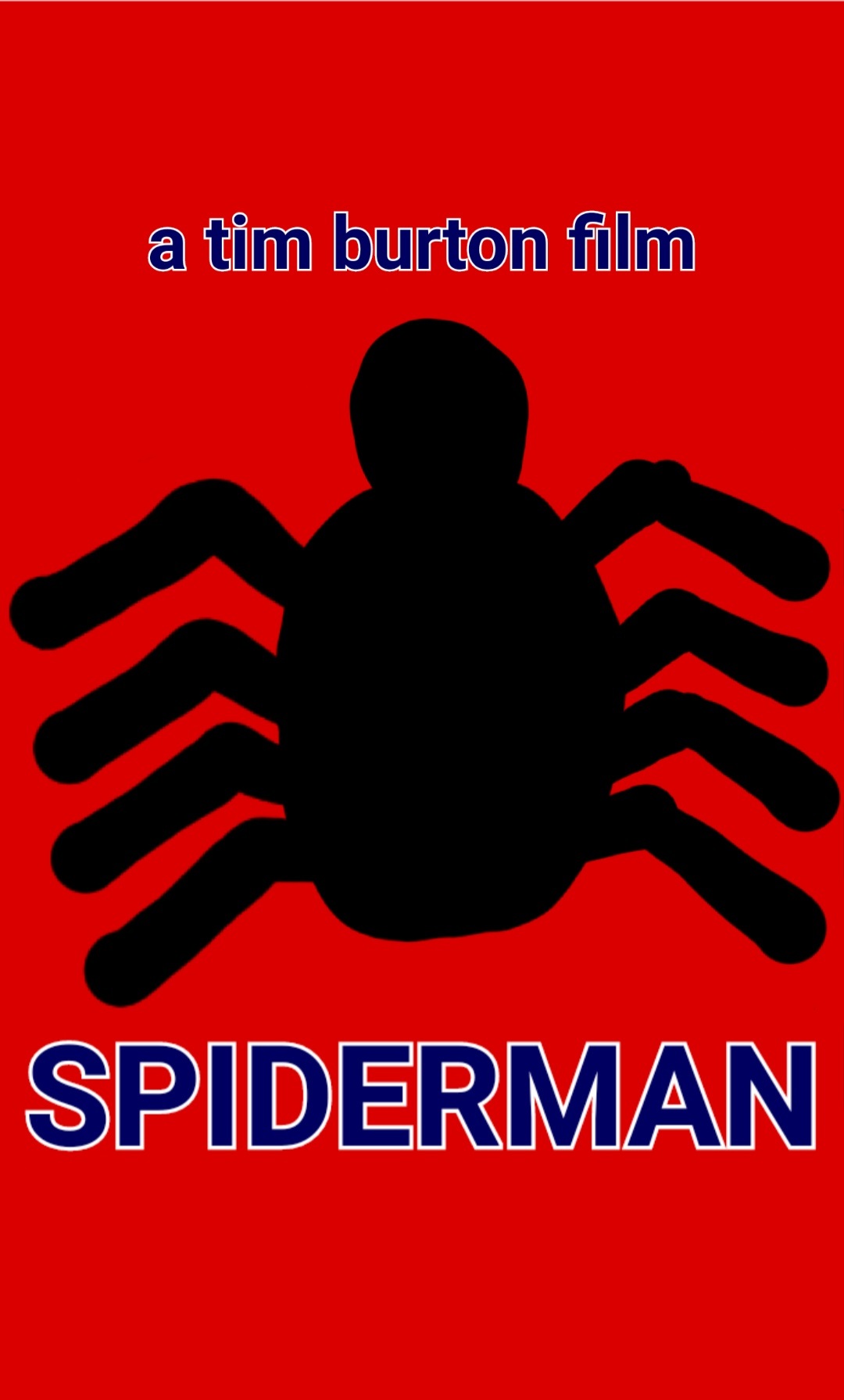 Tim burtons spiderman poster (remake) by gavin53zan on DeviantArt