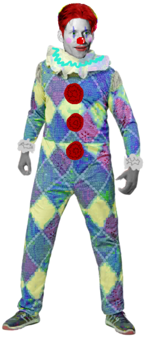 Crispin glover as pennywise (PNG)