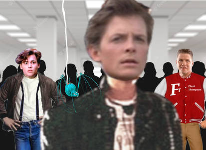 The spider bites peter parker (burtonverse)