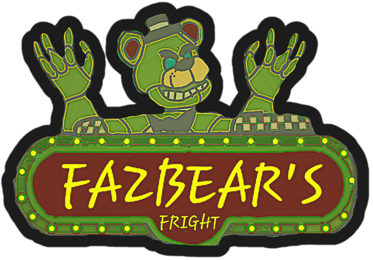 Fright Sign Fnaf movie styled fazbears fright sign (PNG) by gavin53zan on DeviantArt