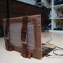 (Steampunk / Vintage) Wooden laptop