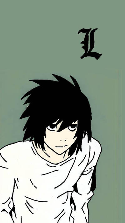 Deviantart La Note L death note fanart by Viceotaku on DeviantArt