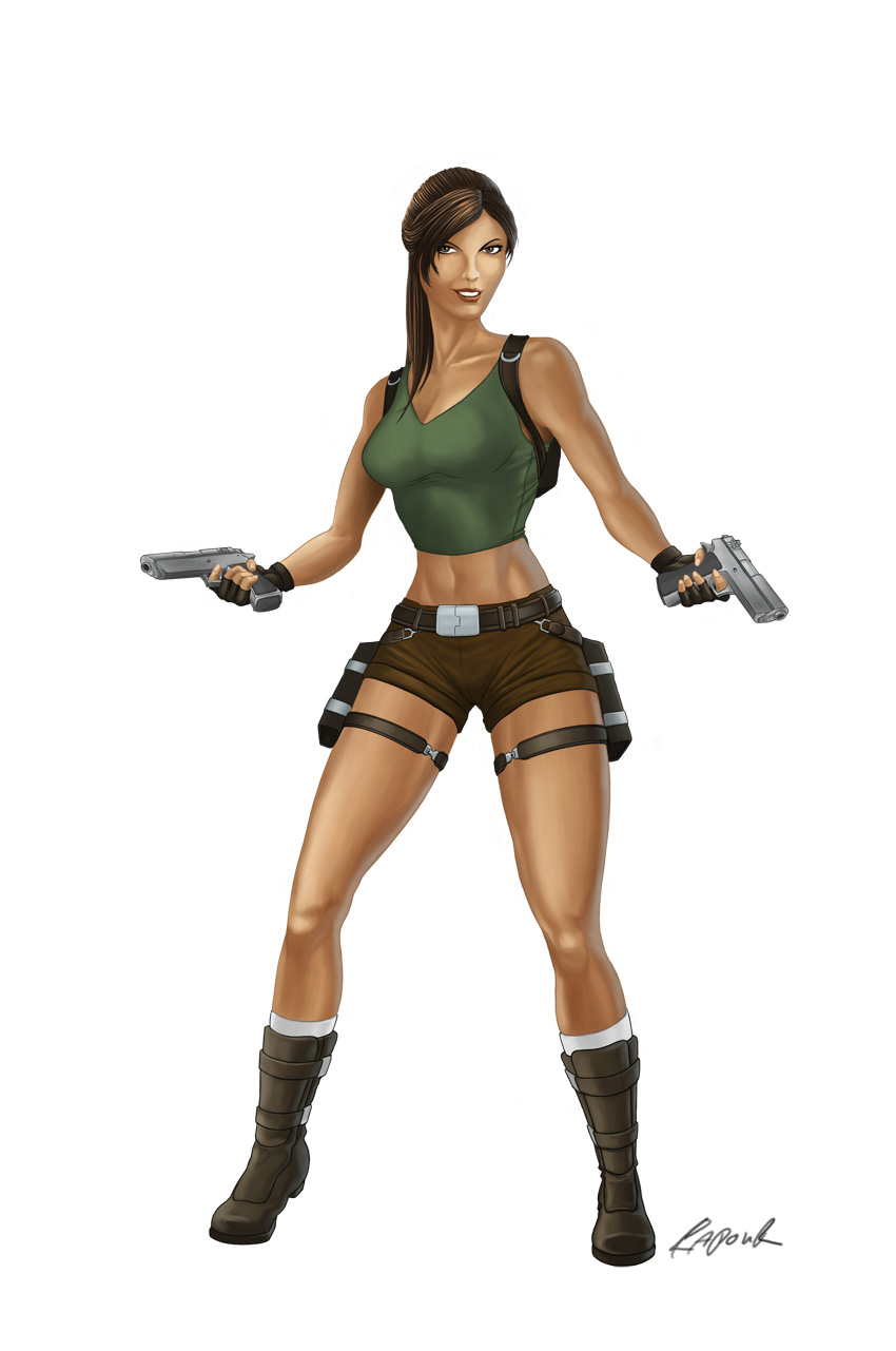 Tomb Raider colored