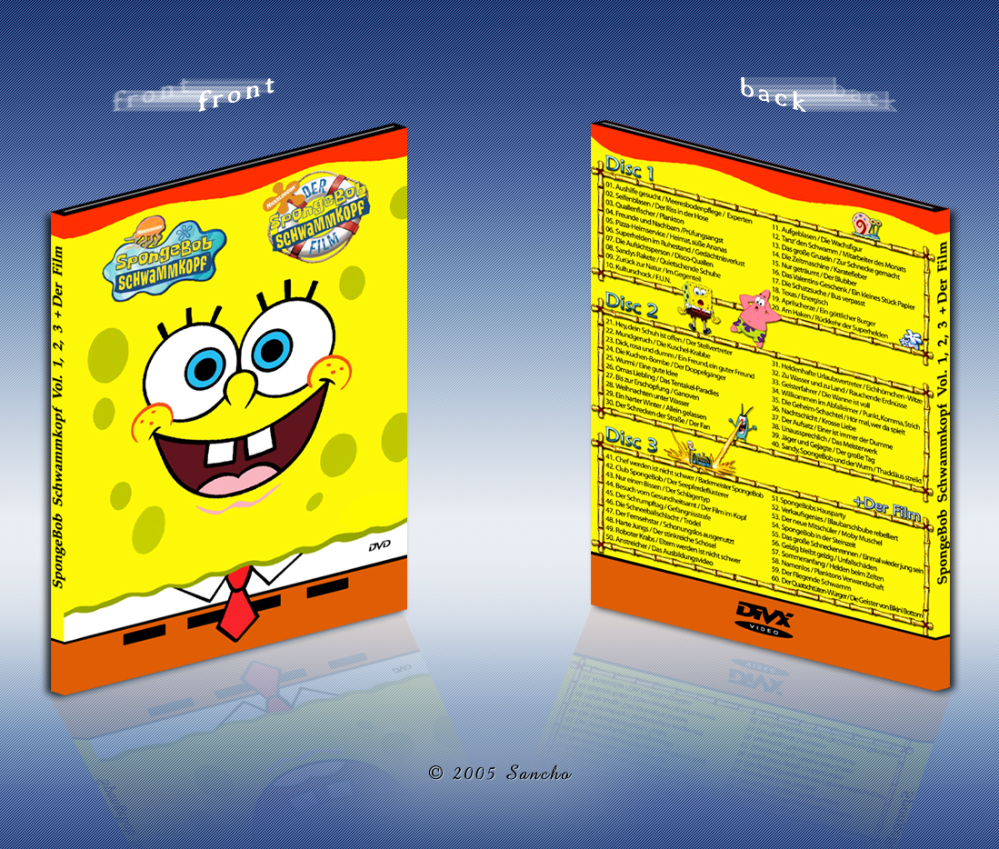 Spongebob Dvd Cover By B O L A On Deviantart Spongebob Dvd Cover By B O L A On Deviantart