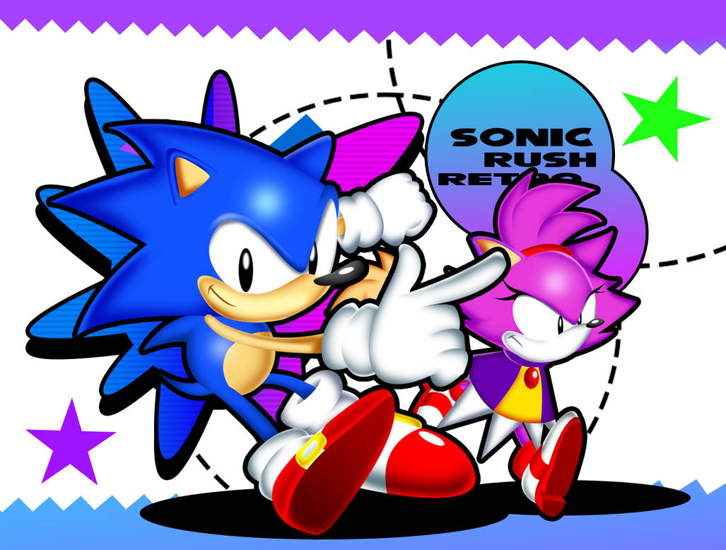 Sonic rush retro promo illustration. by JayTeef on DeviantArt