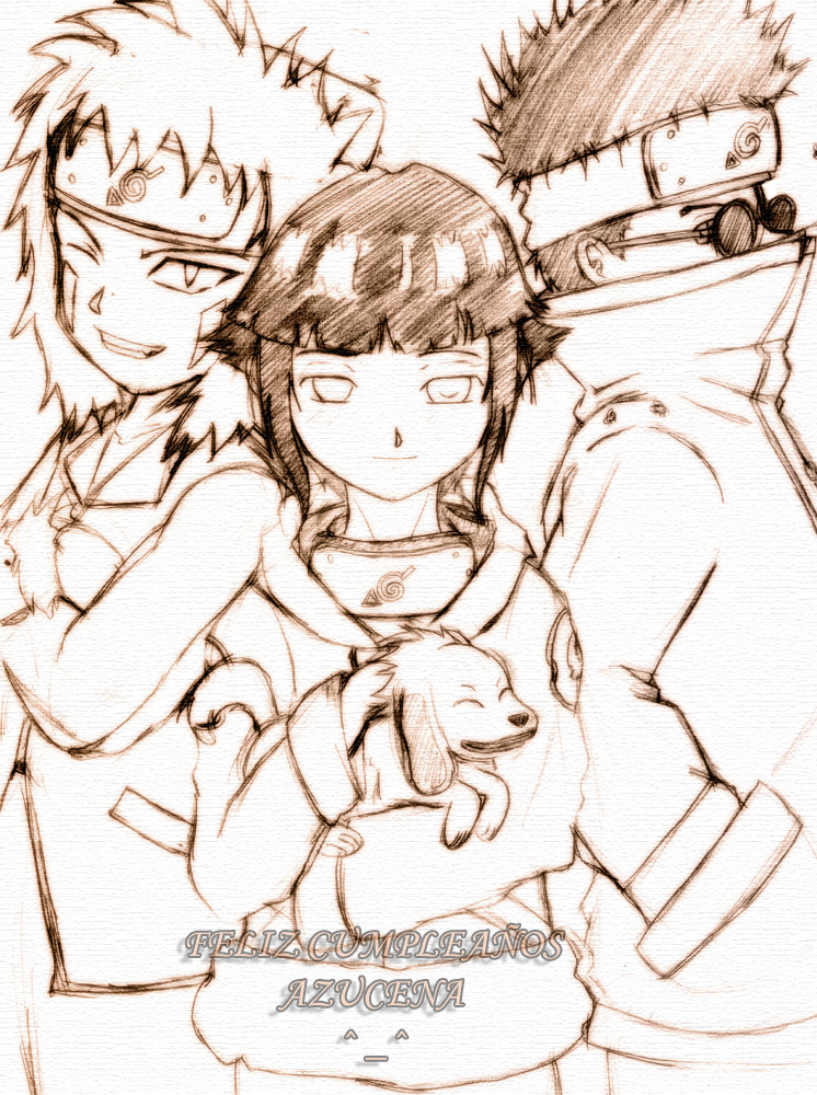 chuche's birthday- hinata team