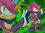 Espio the Chamaleon by ancode