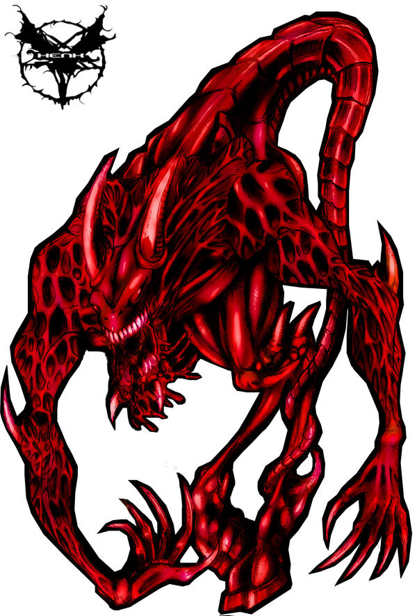 Red Sphere Monster red monster by godlesshenk on DeviantArt