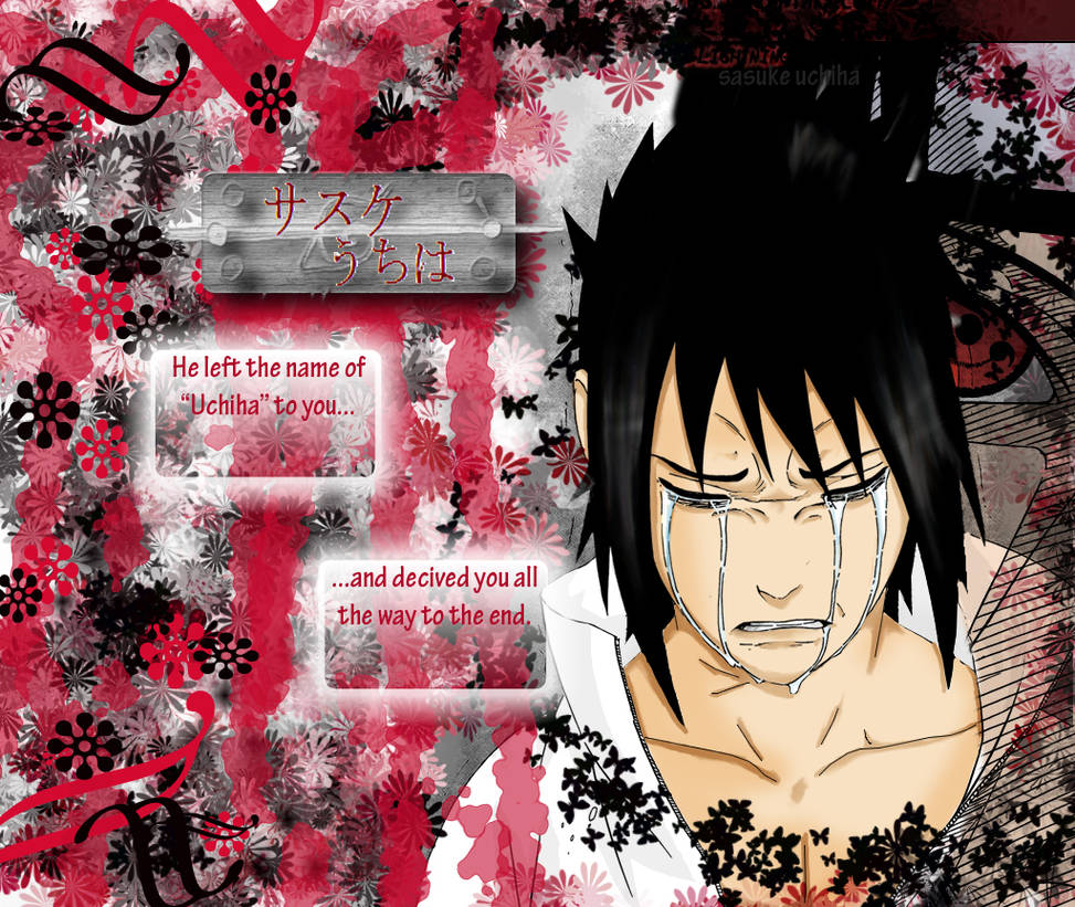 sasuke is crying: wallpaper by Kyomi-Uchiha on DeviantArt