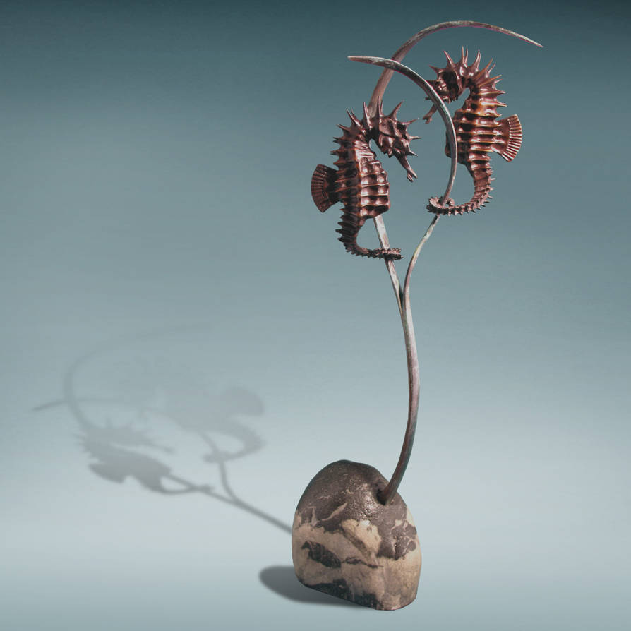 Seahorse 02 2048 by divingsculptor Seahorse 02 2048 by divingsculptor