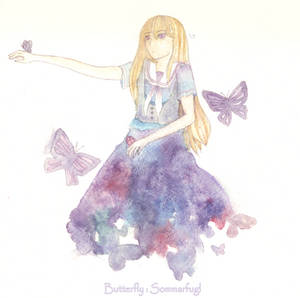 [Fem!Norway] Butterfly : Sommarfugl