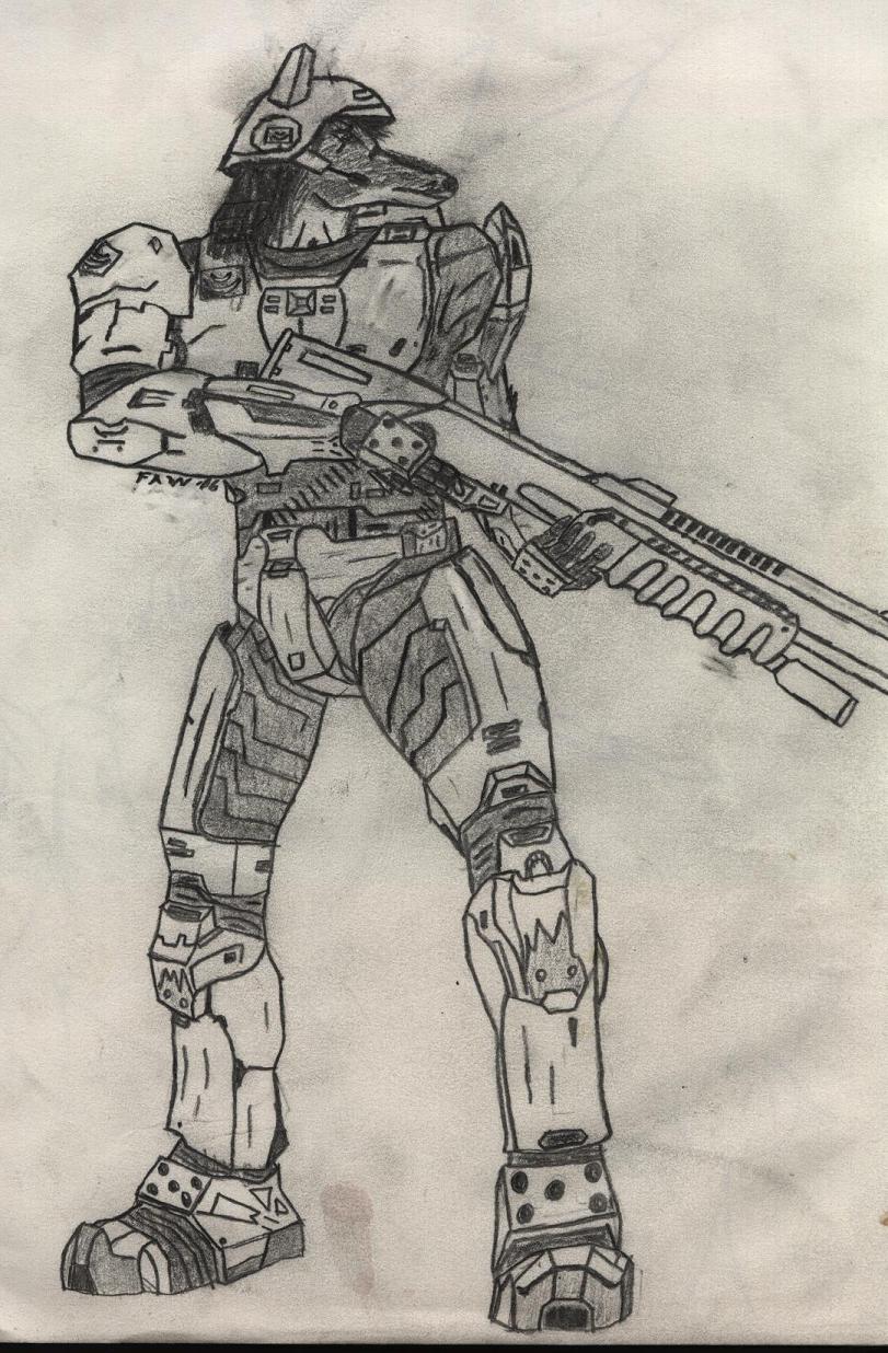 Anthro Halo Marine