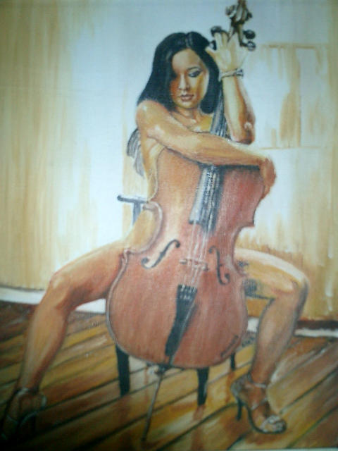 gay-yee on cello