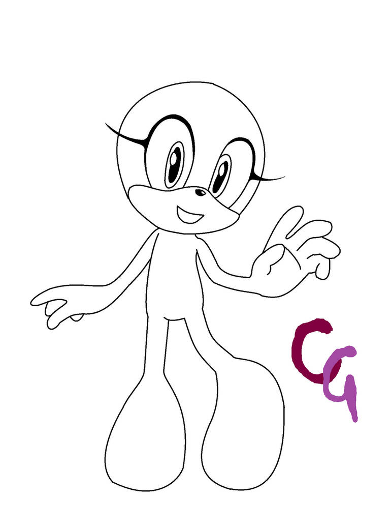 Sonic Oc Base Rabbit Sonic base 9 by Crazzy-Glazi on DeviantArt
