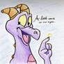 Colored and inked figment